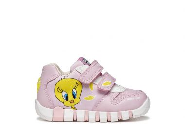 Βρεφικά Παπούτσια Geox Iupidoo για Κορίτσια Tweety Pink (Μεγέθη 19-26) ΡΟΖ - GEOX - 