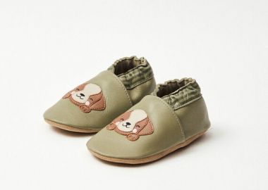 Βρεφικά Παπούτσια για Κορίτσια Olive Puppy (Μεγέθη 18-23) ΚΑΦΕ - SERGENT MAJOR - 