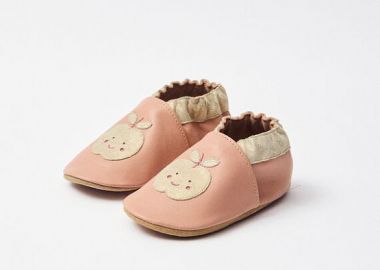 Βρεφικά Παπούτσια για Κορίτσια Pink Apple (Μεγέθη 18-23) ΡΟΖ - SERGENT MAJOR - 