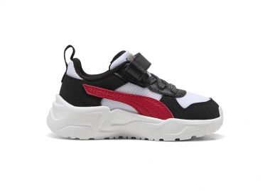 Βρεφικά Παπούτσια Puma Trinity 2 για Αγόρια Black-Red (Μεγέθη 21-27) ΜΑΥΡΟ - PUMA - 