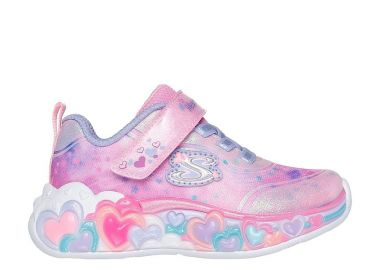 Βρεφικά Παπούτσια Skechers Heart Lights για Κορίτσια Eternal Heart (Μεγέθη 21,5-26,5) ΜΩΒ - SKECHERS - 