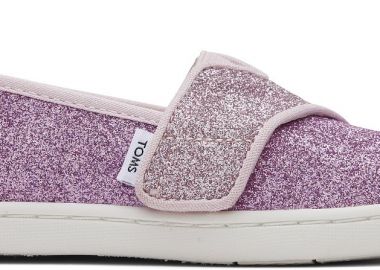 Βρεφικά Παπούτσια Toms Glitter για Κορίτσια Purple ΜΩΒ - TOMS - 
