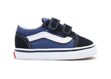Βρεφικά Παπούτσια Vans Old Skool Blue για Αγόρια (Μεγέθη 20-26) ΜΠΛΕ - VANS - 