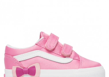 Βρεφικά Παπούτσια Vans Old Skool V για Κορίτσια Pink (Μεγέθη 20-26) ΡΟΖ - VANS - 