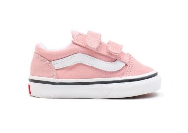 Βρεφικά Παπούτσια Vans Old Skool V Pink (Μεγέθη 20-26) ΡΟΖ - VANS - 