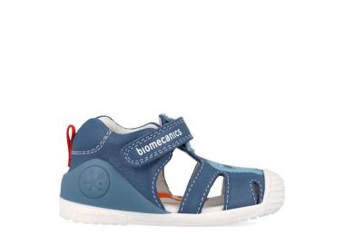 Βρεφικά Παπουτσοπέδιλα Biomecanics για Αγόρια Blue Dinos (Μεγέθη 20-25) ΜΠΛΕ - BIOMECANICS - 