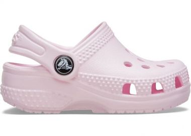 Bρεφικά Σαμπό Crocs Classic Clog για Κορίτσια Pink (Μεγέθη 17-19) ΡΟΖ - CROCS - 