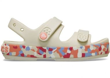 Βρεφικά Σανδάλια Crocs Crocband Cruiser Glow Confetti Band για Κορίτσια (Μεγέθη 19-28) ΠΟΛΥΧΡΩΜΟ - CROCS - 