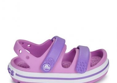 Βρεφικά Σανδάλια Crocs Cruiser Sandal για Κορίτσια Purple (Μεγέθη 19-28) ΜΩΒ - CROCS - 