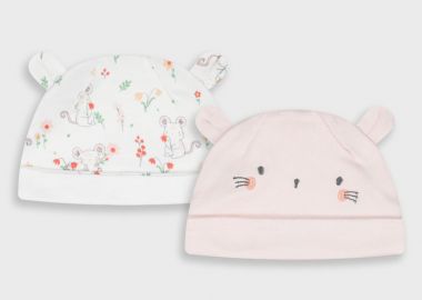 Βρεφικά σκουφάκια - ΠΟΥΔΡΑ 14-125503-0 - energiers - 