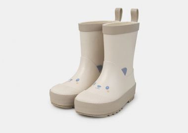 Βρεφικές Γαλότσες Creme Bear (Μεγέθη 21-23) ΛΕΥΚΟ - SERGENT MAJOR - 