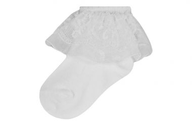 Βρεφικές κάλτσες για κορίτσι - Λευκό 39-7079 - OEM - 