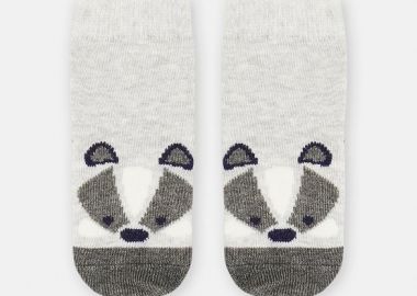 Βρεφικές Κάλτσες Unisex White Mouse ΓΚΡΙ - DPAM - 