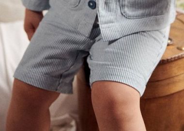 Βρεφική Βερμούδα για Αγόρια Stripped Blue ΜΠΛΕ - SERGENT MAJOR - 