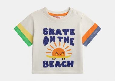 Βρεφική Μπλούζα για Αγόρια Skater Sun ΜΠΕΖ - DPAM - 