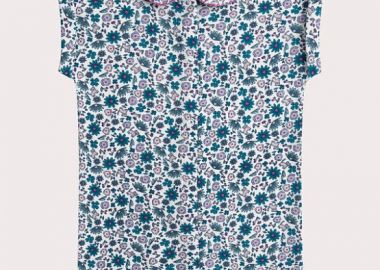 Βρεφική Ολόσωμη Πιτζάμα για Κορίτσια Floral Onesie ΠΟΛΥΧΡΩΜΟ - DPAM - 