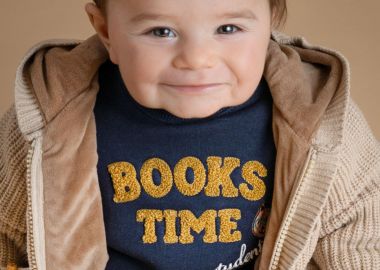 Βρεφική πλεκτή ζακέτα - ΒΑΝΙΛΙΑ 11-125450-6 - energiers - 