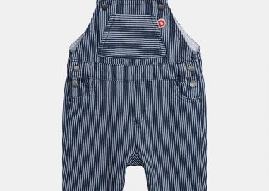 Βρεφική Σαλοπέτα για Αγόρια Classic Stripes ΛΕΥΚΟ - DPAM - 