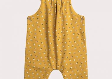 Βρεφική Σαλοπέτα για Κορίτσια Yellow Dots ΚΙΤΡΙΝΟ - DPAM - 