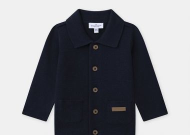 Βρεφική Ζακέτα για Αγόρια Classy Navy ΜΠΛΕ - SERGENT MAJOR - 