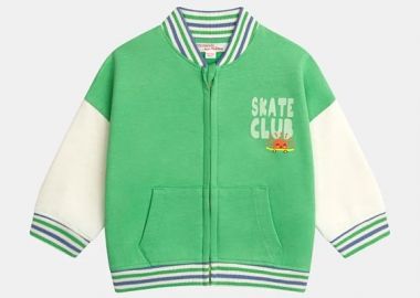 Βρεφική Ζακέτα για Αγόρια Skate Club ΠΡΑΣΙΝΟ - DPAM - 