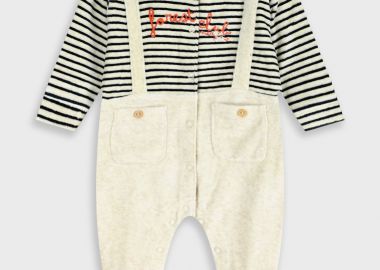 Βρεφικό βελουτέ φορμάκι - VANILLA MELANZE 11-125468-9 - energiers - 