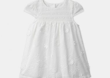 Βρεφικό Φόρεμα για Κορίτσια Dreamy Dress ΛΕΥΚΟ - SERGENT MAJOR - 