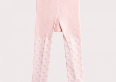 Βρεφικό Καλσόν για Κορίτσια Soft Pink ΡΟΖ - DPAM - 