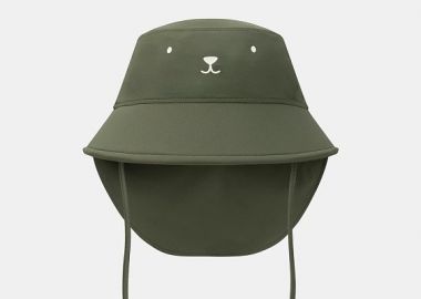 Βρεφικό Καπέλο για Αγόρια Olive Bear ΠΡΑΣΙΝΟ - SERGENT MAJOR - 