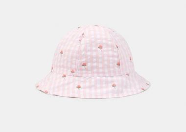 Βρεφικό Καπέλο για Κορίτσια Pink Bucket ΡΟΖ - SERGENT MAJOR - 