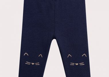 Βρεφικό Κολάν για Κορίτσια Navy Cats ΜΠΛΕ - DPAM - 