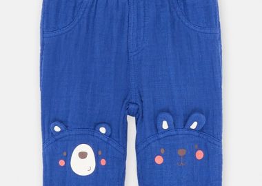 Βρεφικό Παντελόνι για Αγόρια Μπλε Teddy Bear ΜΠΛΕ - DPAM - 