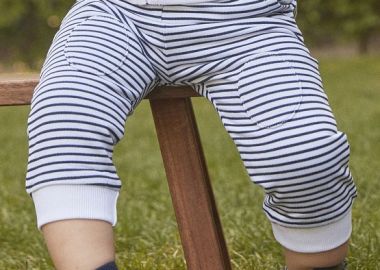 Βρεφικό Παντελόνι για Αγόρια Sergent Major Blue Stripes ΛΕΥΚΟ - SERGENT MAJOR - 