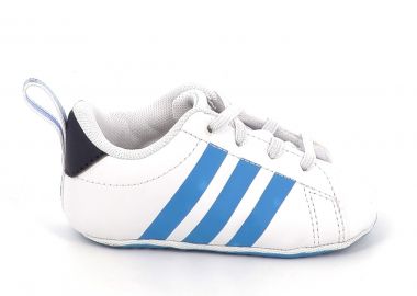 Βρεφικό Παπούτσι Αγκαλιάς για Αγόρι Adidas Grand Court Crib Χρώματος Λευκό KI8218 - ADIDAS - 
