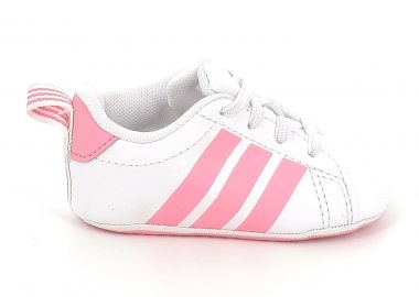 Βρεφικό Παπούτσι Αγκαλιάς για Κορίτσι Adidas Grand Court Crib Χρώματος Λευκό KI8217 - ADIDAS - 