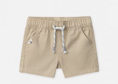 Βρεφικό Σορτς για Αγόρια Beige Sailor ΜΠΕΖ - SERGENT MAJOR - 