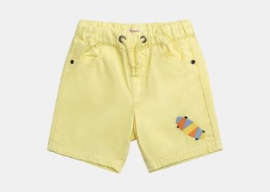 Βρεφικό Σορτς για Αγόρια Yellow Skate ΚΙΤΡΙΝΟ - DPAM - 