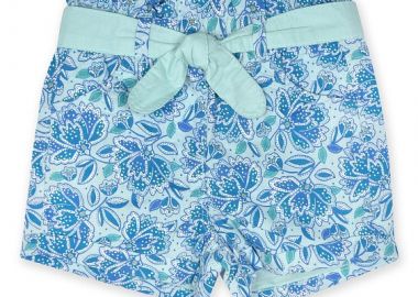 Βρεφικό Σορτς για Κορίτσια Blue Floral ΜΠΛΕ - DPAM - 