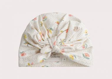 Βρεφικός Σκούφος Printed Turban ΜΠΕΖ - DPAM - 