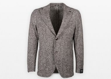 BRERAS Ανδρικό Γκρι Men's Classic Blazer - BRERAS - 