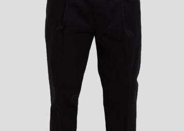 BRIGLIA Ανδρικό Μαύρο Fit Trousers In Black - BRIGLIA - 