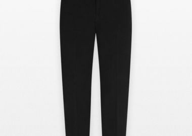 BRIGLIA Ανδρικό Μαύρο Trousers with Welt Pocket - BRIGLIA - 