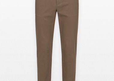 BRIGLIA Ανδρικό Μπεζ Trousers with Welt Pocket - BRIGLIA - 