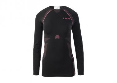 Brugi 92800341460 Ανδρική Ισοθερμική Μακρυμάνικη Μπλούζα Μαύρη - BRUGI - 