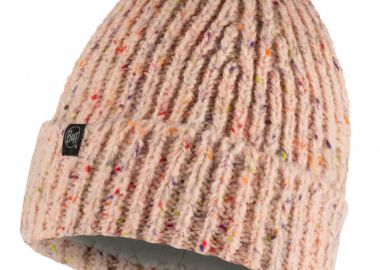 Buff Beanie Unisex Fleece Σκούφος με Rib Πλέξη σε Ροζ χρώμα 129698.508 - Buff - 