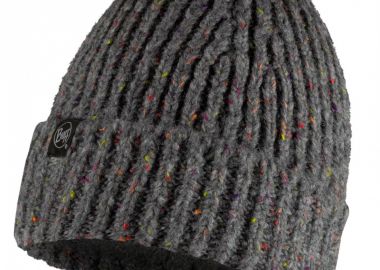 Buff Beanie Unisex Fleece Σκούφος Πλεκτός σε Γκρι χρώμα 129698.937 - Buff - 
