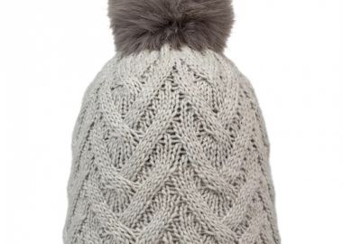Buff Knitted Fleece Caryn Beanie 13674301410 - Buff - 