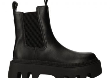 BUFFALO Ανδρικα Μποτάκια FLORA CHELSEA LO - BLACK-1622356-BLACK - BUFFALO - 