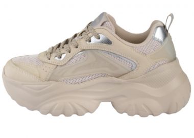 BUFFALO Bliss Mesh Γυναικεία Sneakers - Μπεζ-1636588-BEIGE - BUFFALO - 