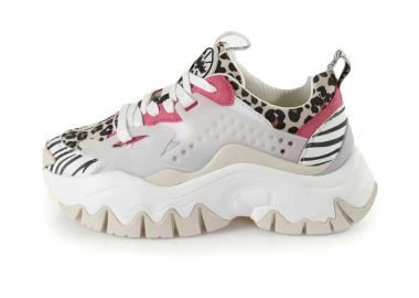 BUFFALO Γυναικεία Sneakers TRAIL ONE - ANIMAL PRINT-1636074-ANIMAL PRINT - BUFFALO - 